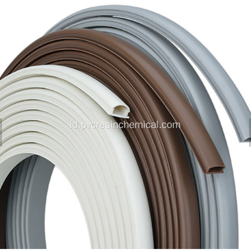 PVC Plastik T Bentuk Tepi Banding / Strip / Belt